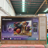Hisense 55 inch U6 Mini-LED 4K TV